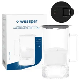 dzbanek-filtrujacy-szklany-2l-wessper-wes208-ff-bk-mini-filtr-wskaznik