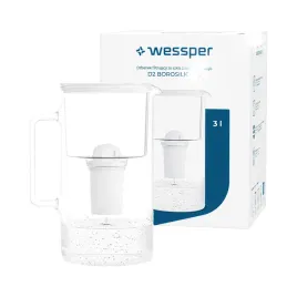 dzbanek-filtrujacy-szklany-wessper-wes202-wh-3l-bialy-1x-filtr-aquaclassic