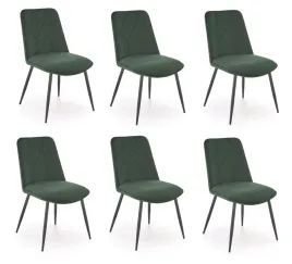 krzeslo-tapicerowane-do-jadalni-k539-ciemny-zielony-halmar-6-sztuk