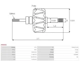 wirnik-alternatora-ar0009-stan-nowy