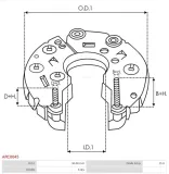 mostek-prost-alternatora-arc0045-numer-katalogowy-czesci-arc0045