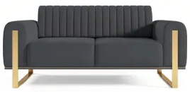 sofa-dwuosobowa-parissa-ciemnoszara-welur-zlote-nozki