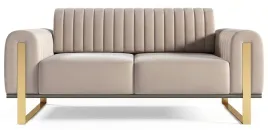 sofa-dwuosobowa-parissa-jasnobezowa-welur-zlote-nozki