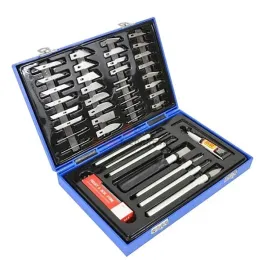noz-modelarski-skalpel-nozyk-precyzyjne-nozyki-zestaw-52el