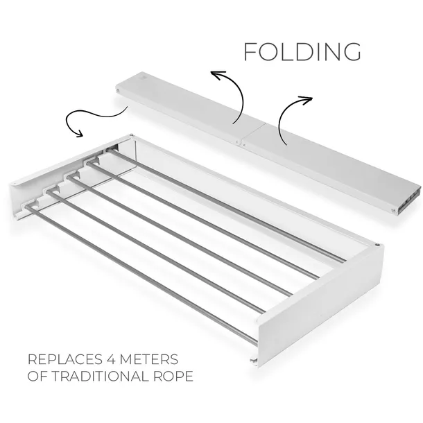 suszarka-scienna-do-ubran-linoflat-80-biala-stan-nowy