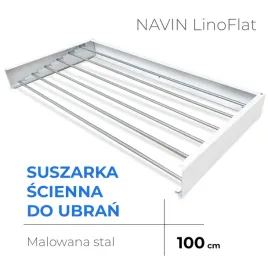 suszarka-scienna-do-ubran-navin-linoflat-100-biala
