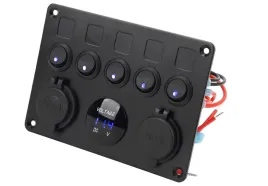 wielofunkcyjny-panel-sterujacy-ladowarka-usb-gniazdo-zapalniczki-12v-15a