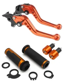 klamki-krotkie-manetki-ciezarki-kierownicy-motocykl-aluminium-pomaranczowe