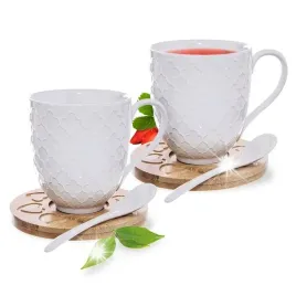 2x-kubek-porcelanowy-podkladka-bambusowa-lyzeczki-do-kawy-herbaty-zestaw
