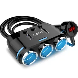 trojnik-rozdzielacz-rozgaleznik-na-3-gniazda-zapalniczki-woltomierz-2x-usb