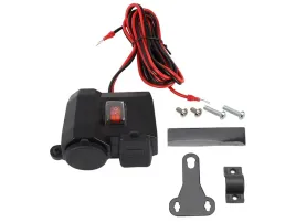 gniazdo-zapalniczki-motocykl-woltomierz-2x-usb