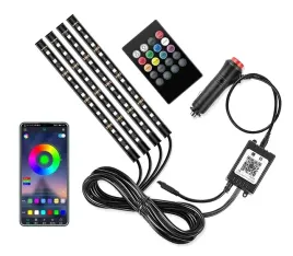 oswietlenie-wnetrza-kabiny-samochodu-tasma-led-rgb-4x12-bluetooth-app