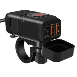 ladowarka-na-kierownice-motocykl-quad-2x-usb-qc3-0-wlacznik-woltomierz