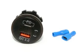 gniazdo-montazowe-usb-qc-3-0-usb-c-63w-12-24v