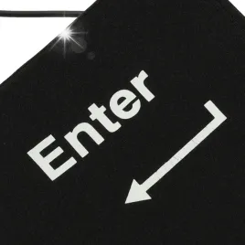 poduszka-antystresowa-przycisk-klawisz-enter-duza-poduszka-na-usb-czarna
