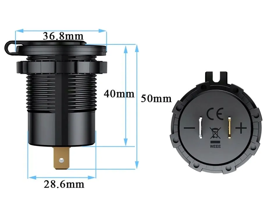 ladowarka-usb-efox-waga-z-opakowaniem-0-25-kg