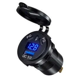 usb-ladowarka-45-w-pd-typ-c-quick-charge-usb-qc-3-0-wylacznik-woltomierz