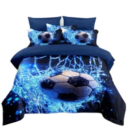 komplet-poscieli-bawelna-160x200-pilka-nozna-3d-sport-dwustronna