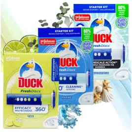 duck-fresh-disc-krazki-zelowe-do-wc-mix-zapachow-3-x-zestaw-startowy-36-ml