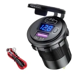 ladowarka-samochodowa-usb-qc3-0-pd-usb-c-woltomierz-przycisk-on-off