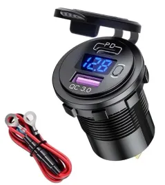 ladowarka-samochodowa-usb-qc3-0-pd-usb-c-woltomierz-przycisk-on-off