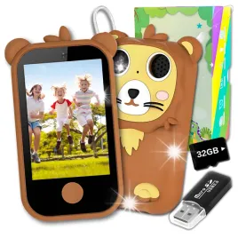 telefon-dla-dzieci-zabawkowy-aparat-cyfrowy-edukacyjny-kamera-karta-32gb