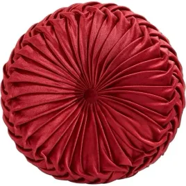 poduszka-welurowa-dekoracyjna-plisowana-welur-okragla-38-cm-bordowa-velwet