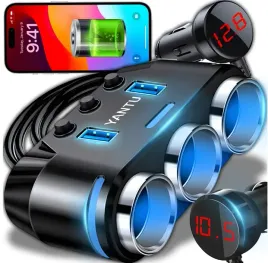 rozdzielacz-gniazdka-gniazda-zapalniczki-2x-usb-ladowarka-samochodowa