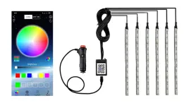oswietlenie-wnetrza-kabiny-samochodu-listwa-3m-led-rgb-6x12-app-bluetooth