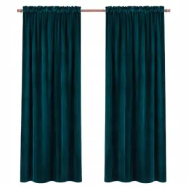 zaslona-welurowa-zabki-tunel-gladka-ciemnozielona-morska-140x250-cm-glamour