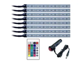 oswietlenie-wnetrza-auta-rgb-samochodu-led-8x12led
