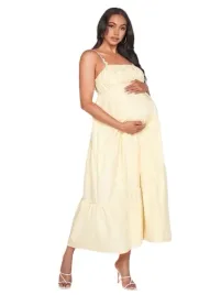 shein-sukienka-ciazowa-midi-zolta-prosta-38-lgp