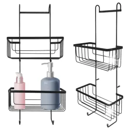 polka-pod-prysznic-wiszaca-lazienkowa-loft-czarna-do-lazienki-nierdzewna