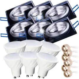 6x-oprawa-ruchoma-kwadrat-szklana-czarna-zarowka-gu10-led-8w-ciepla