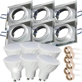 6x-oprawa-kwadrat-szklana-lustrzana-zarowka-gu10-led-10w-ciepla