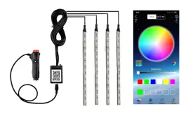 oswietlenie-wnetrza-kabiny-samochodu-listwa-3m-led-rgb-4x12-app-bluetooth