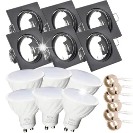 zestaw-6x-oprawa-halogenowa-czarna-kwadratowa-zarowka-gu10-led-10w-ciepla