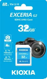 karta-pamieci-sdhc-kioxia-exceria-g2-32gb-uhs-i-u3-v30