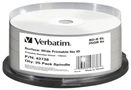 plyta-blu-ray-bd-r-dl-verbatim-25gb-25szt-cake-25-biala-do-nadruku