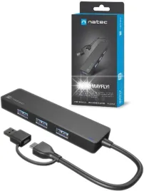 hub-usb-natec-mayfly-4xusb-3-0-czarny-usb-c-adapter-usb-a