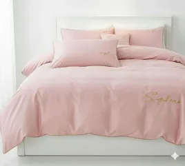 elegancka-posciel-haftowana-lamowka-haft-pudrowy-roz-160x200-komfort-i-styl