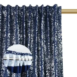 zaslona-granatowa-welur-ze-srebrnym-zdobieniem-na-tasmie-wave-250x140-cm