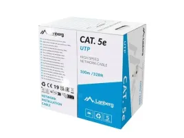 kabel-lan-lanberg-utp-kat-5e-100m-drut-cu-szary-cpr-fluke-passed