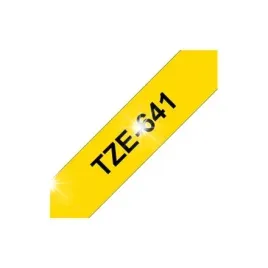 tasma-brother-tze-641-18mm-8m-zolta-czarny-nadruk