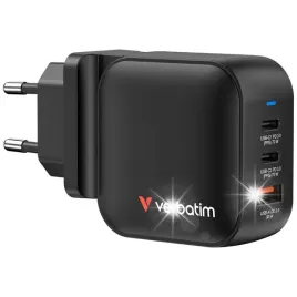 ladowarka-sieciowa-verbatim-mini-gan-70w-2xusb-c-pd-1xusb-a-qc-3-0