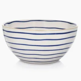 miska-duka-500ml-miseczka-niebieska-zlota-paski