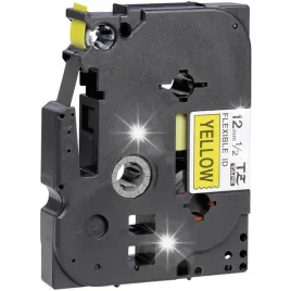 brother-tasma-p-touch-tze-fx631-12mm-zolta-czarny-8m-fleksyjna