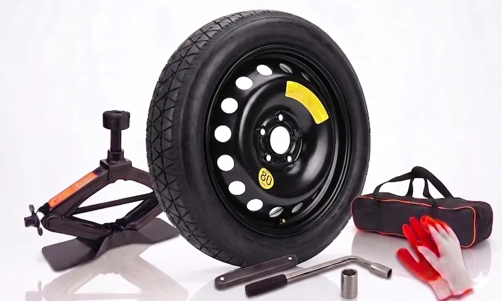 KOŁO DOJAZDOWE ZAPASOWE 18 NISSAN JUKE I 2010-2020 +ZESTAW MOCNY