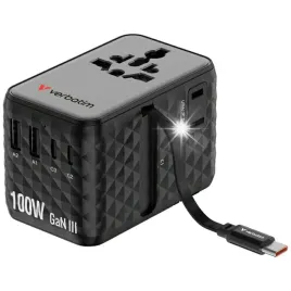 verbatim-adapter-podrozny-charge-n-travel-gan-iii-100w-czarny