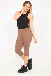 legginsy-damskie-brazowe-3-4-dlugosc-klasyczne-42-5ha